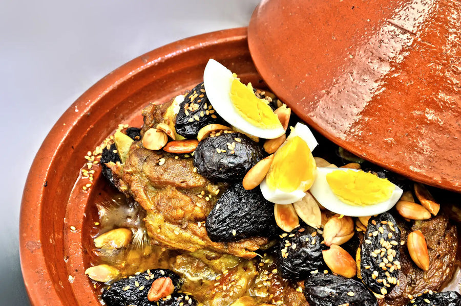 Tajine de poulet au citron confit