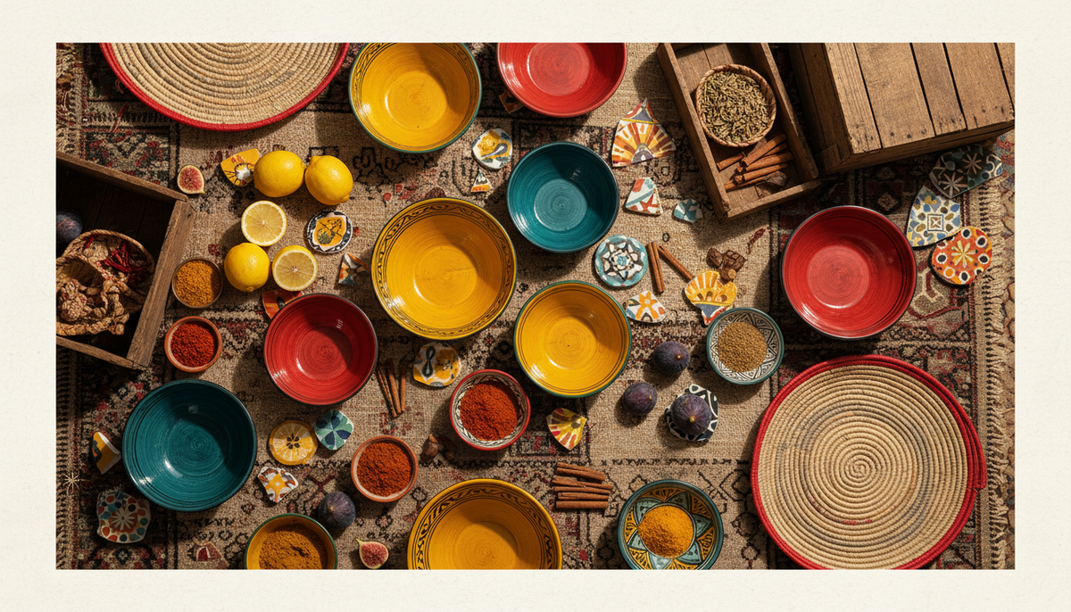 <p>De la terre marocaine à votre table</p>